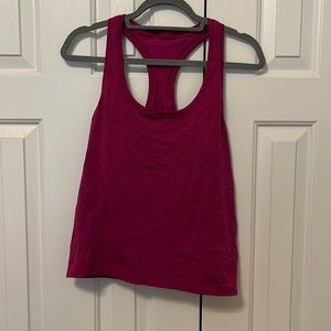 lululemon pink swiftly tech tank race length